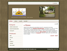 Tablet Screenshot of domki-holenderskie.kszynka.com